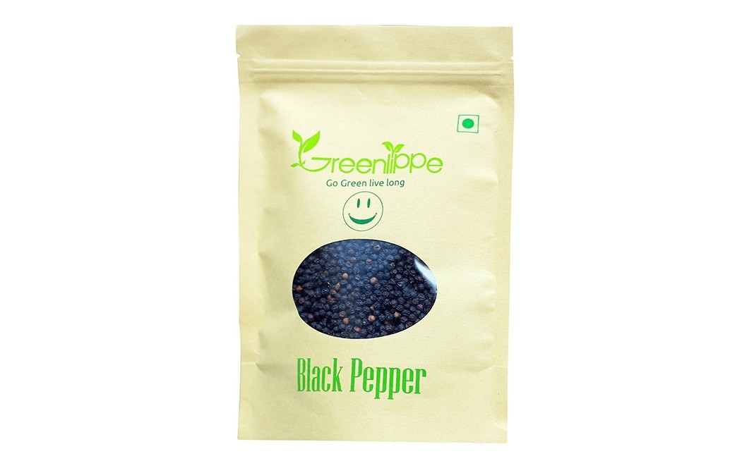 Greenlippe Black Pepper    Pack  500 grams